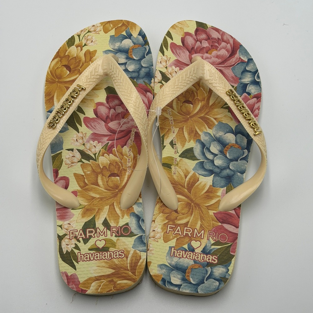 TPPR0067 | W's 7/8 | Farm Rio x Havaianas flip flops / sandals